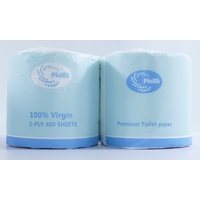Premium 2 Ply Toilet Tissue 400 Sheets Per Roll Ctn/48